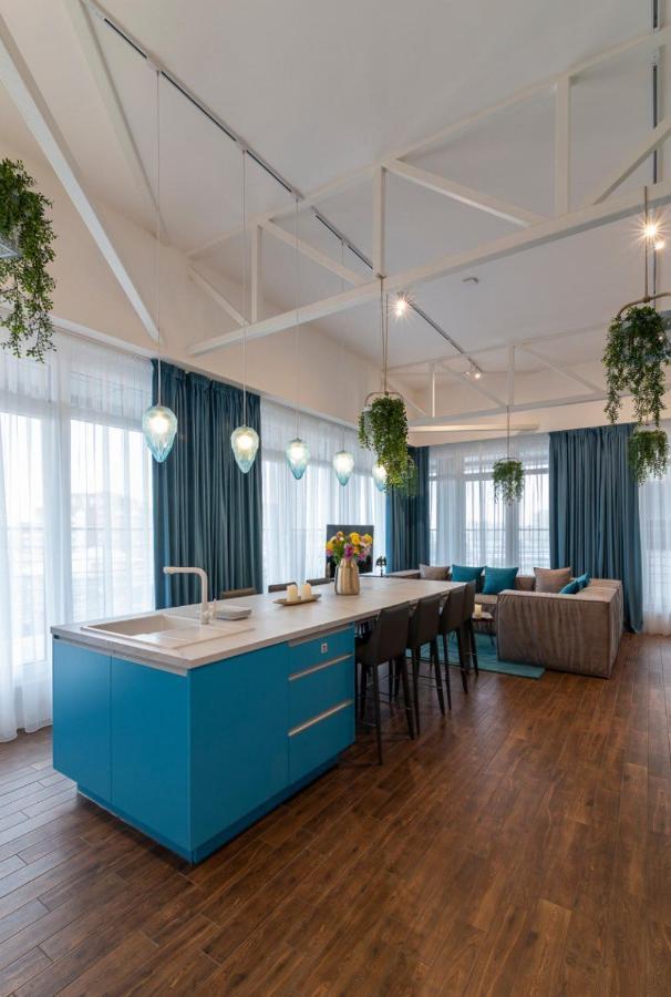 Stylish 1 Bedroom Studio Near Most City Dnipro Luaran gambar